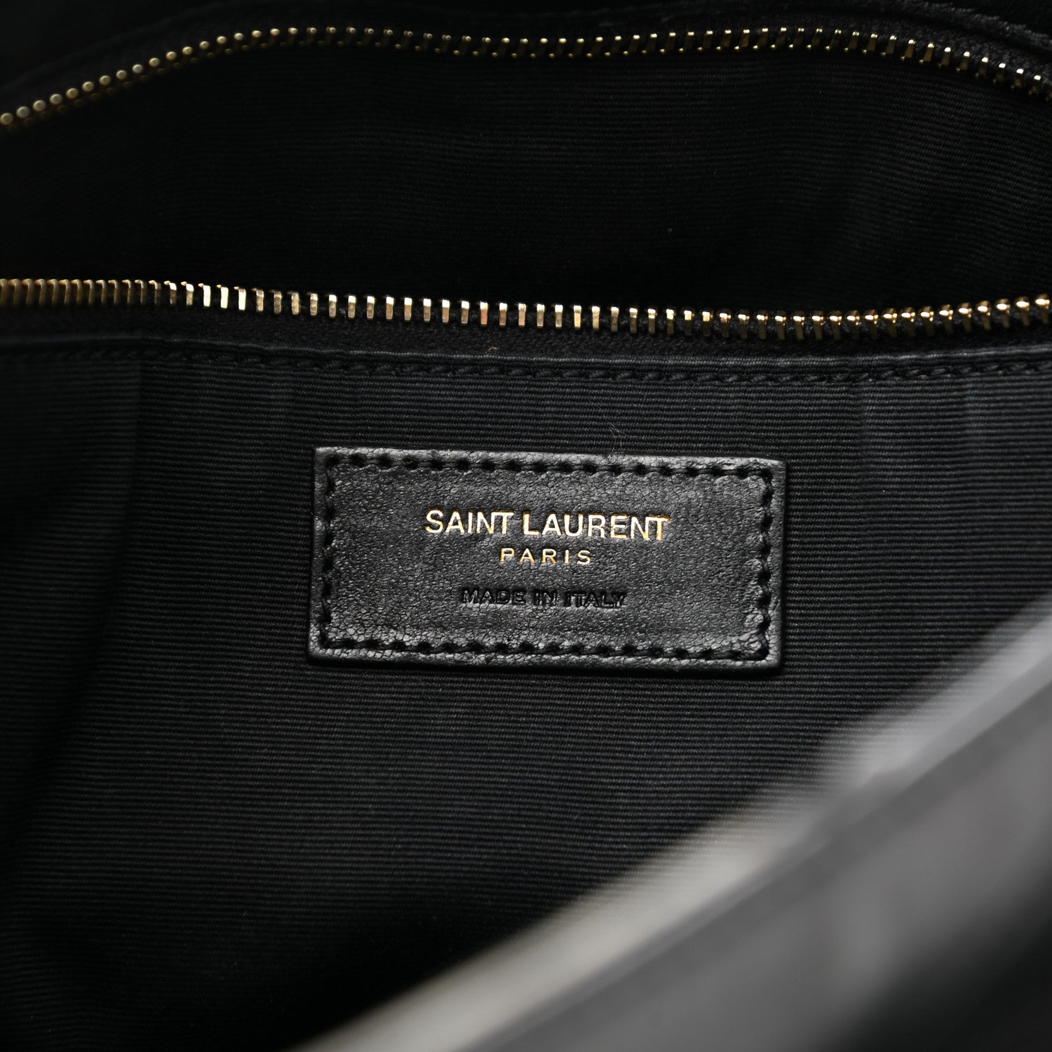 Saint Laurent Lambskin Matelasse Monogram Medium Niki Chain Satchel Black 6 of 11