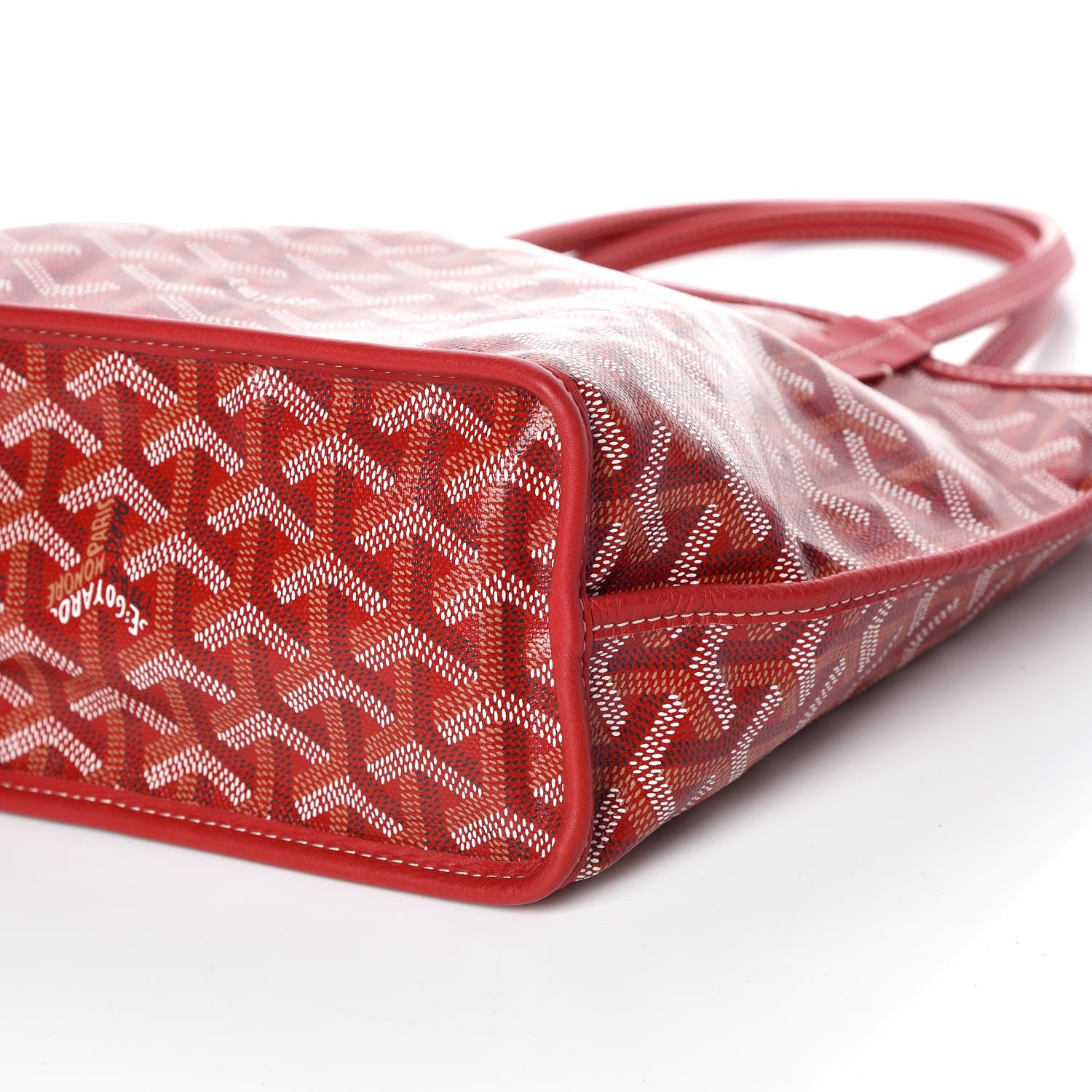 Goyard Goyardine Reversible Mini Anjou Red 10 of 14