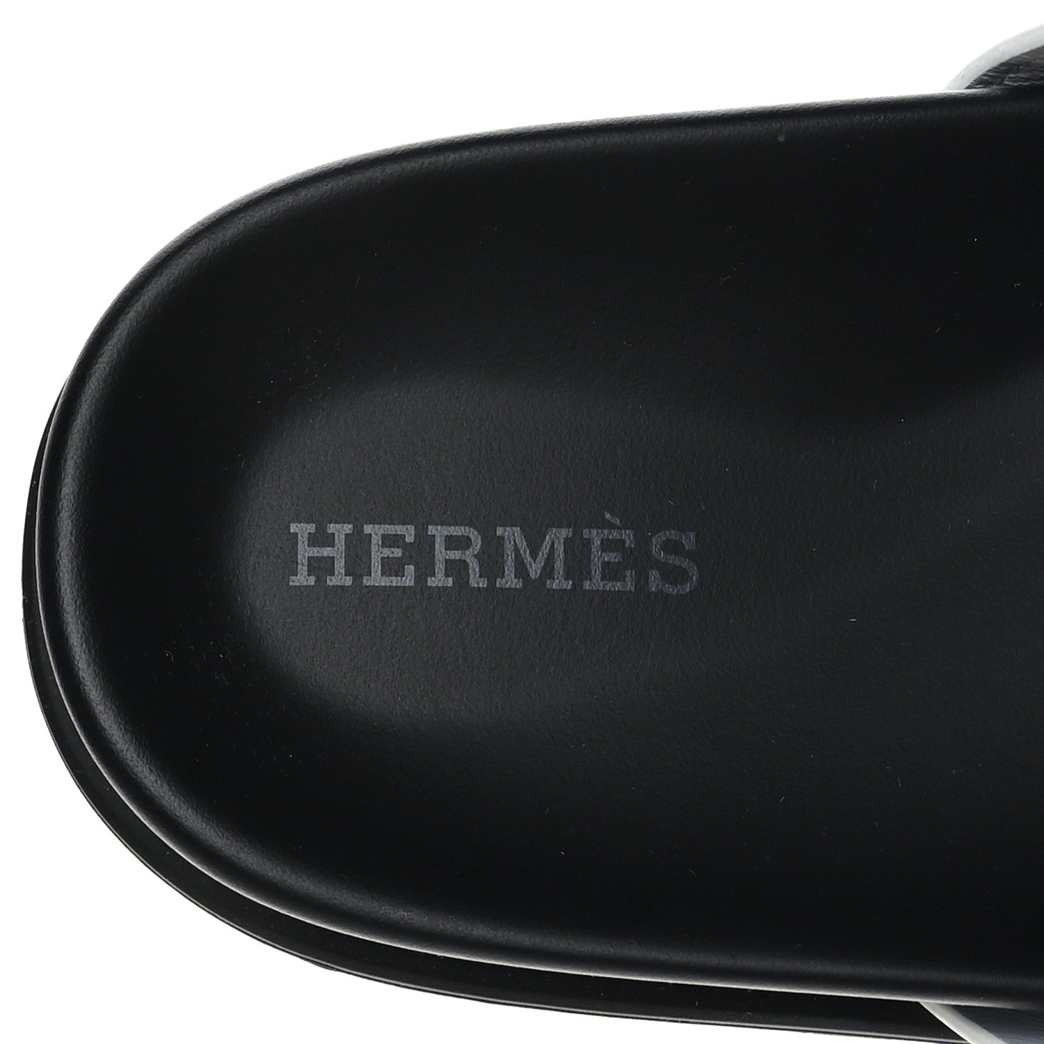 Hermes Calfskin Womens Chypre Sandals 37 White 7 of 9