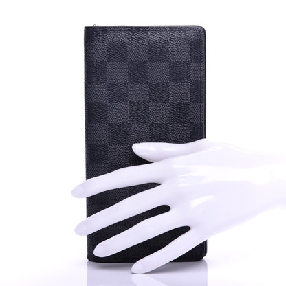 Louis Vuitton Damier Graphite Brazza Wallet 2 of 11