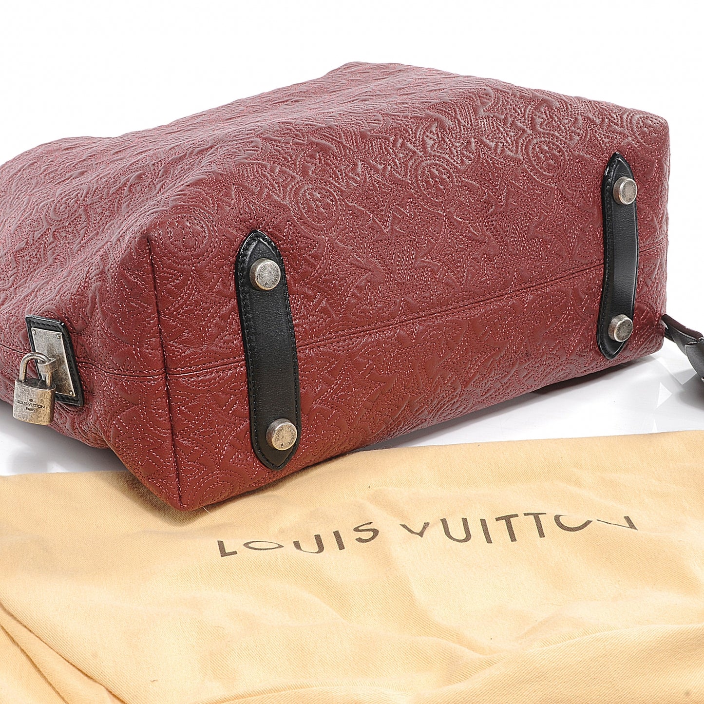 Monogram Lambskin Antheia Hobo PM Framboise