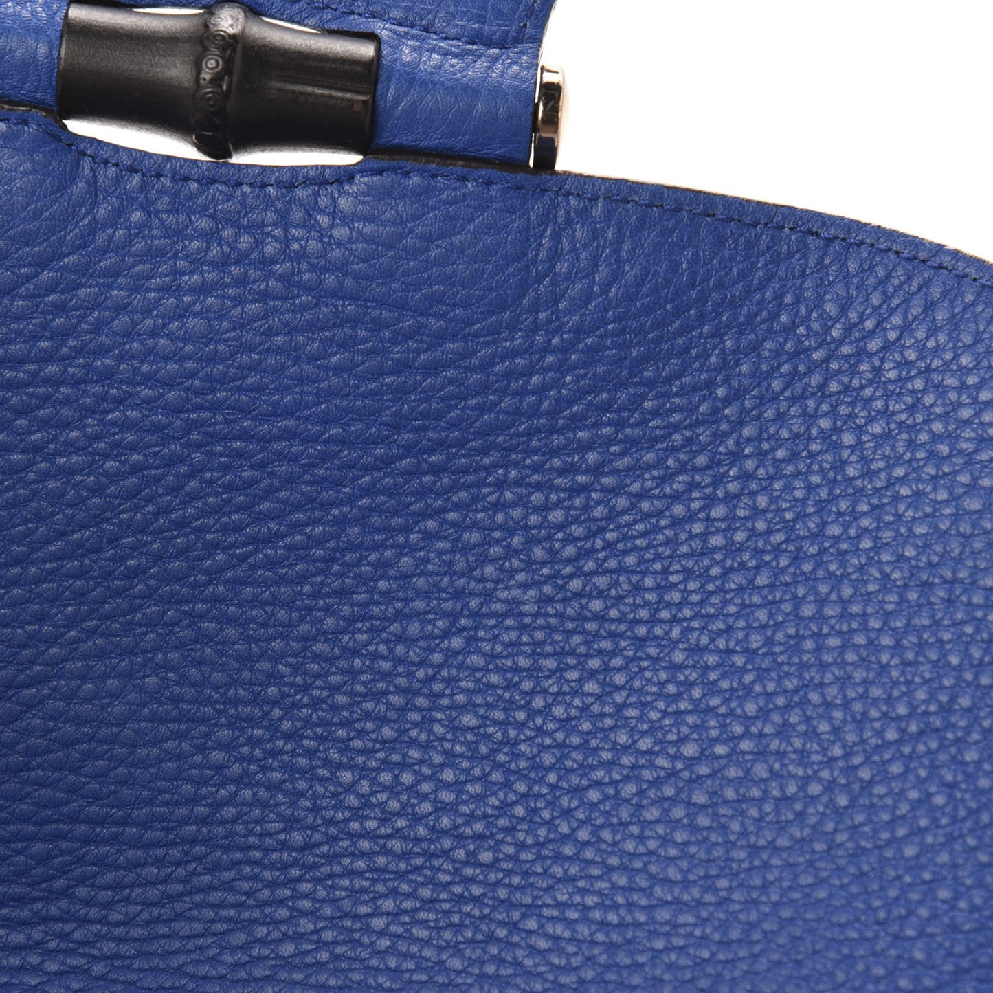 Calfskin Medium Nouveau Fringe Shoulder Bag Blue