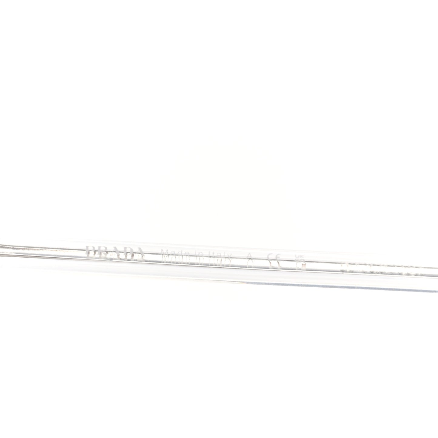 Geometric Sunglasses PR 56YS Silver White