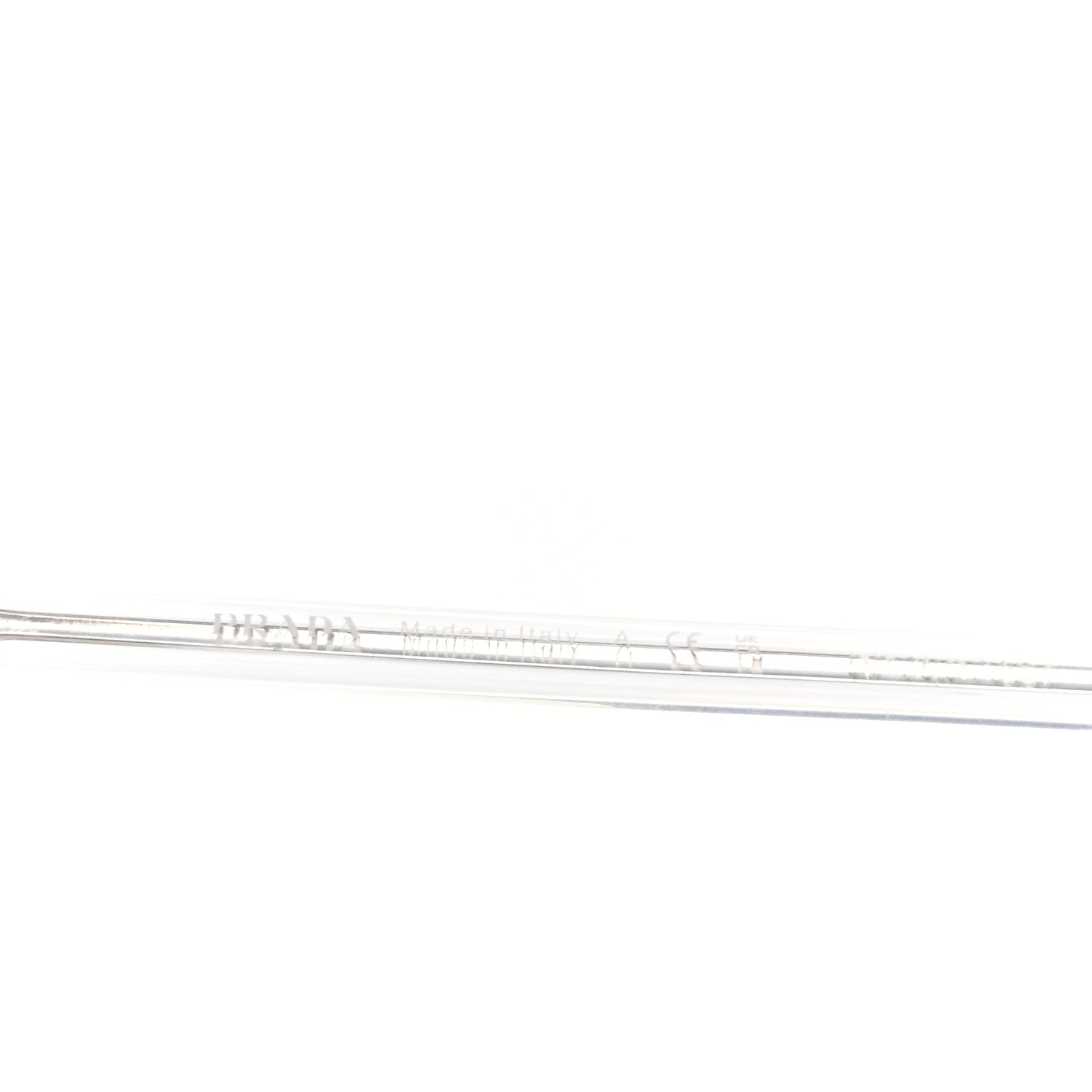 Prada Geometric Sunglasses PR 56YS Silver White 5 of 6