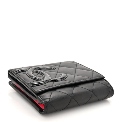 Chanel Calfskin Quilted Cambon Flap Wallet Black 4 of 11