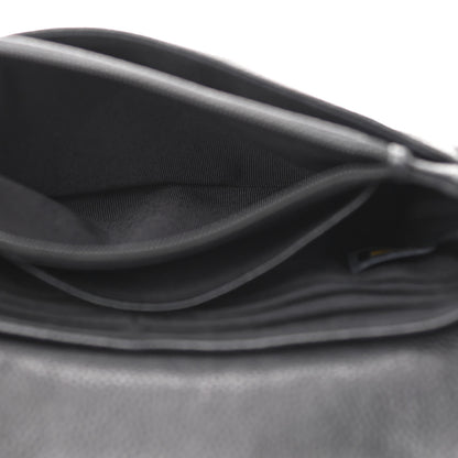 Chanel Caviar Half Moon Wallet On Chain WOC Black 9 of 14