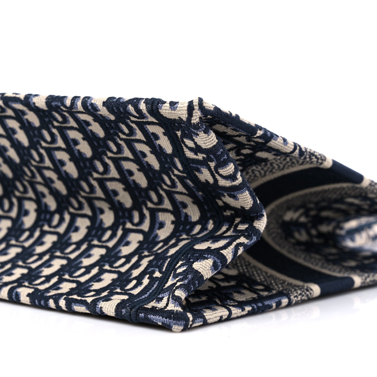 Oblique Medium Book Tote Blue Multicolor