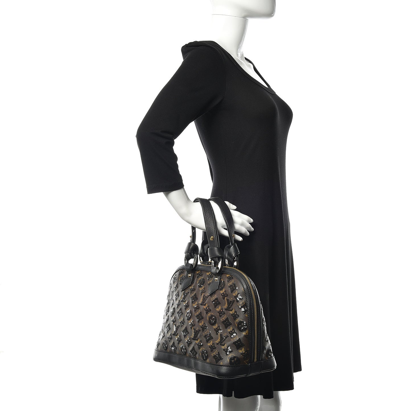 Monogram Sequins Eclipse Alma Black