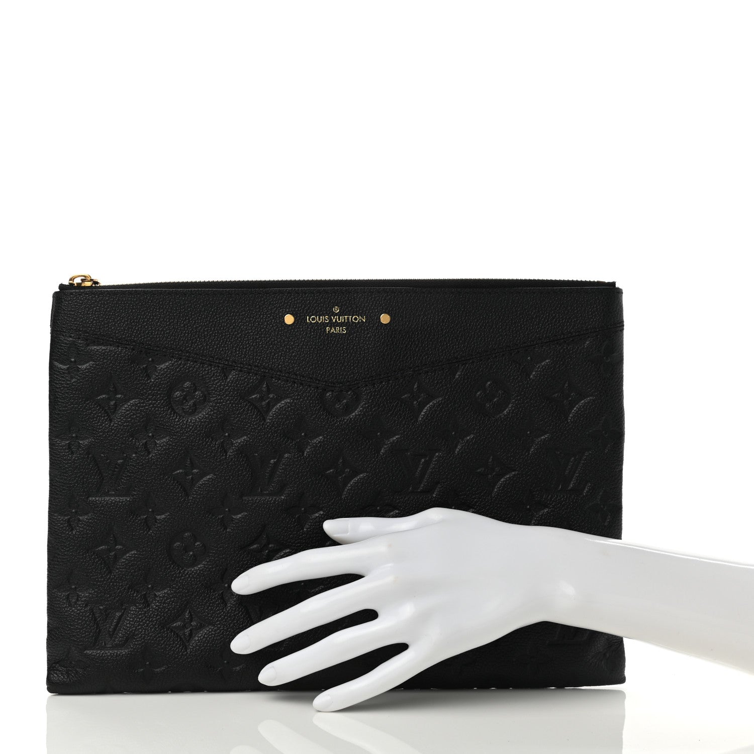 Louis Vuitton Empreinte Daily Pouch Black 2 of 6