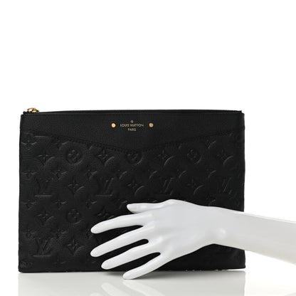 Louis Vuitton Empreinte Daily Pouch Black 2 of 6