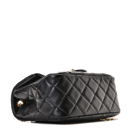 Chanel Lambskin Quilted Mini Pearl Crush Flap Black 3 of 8