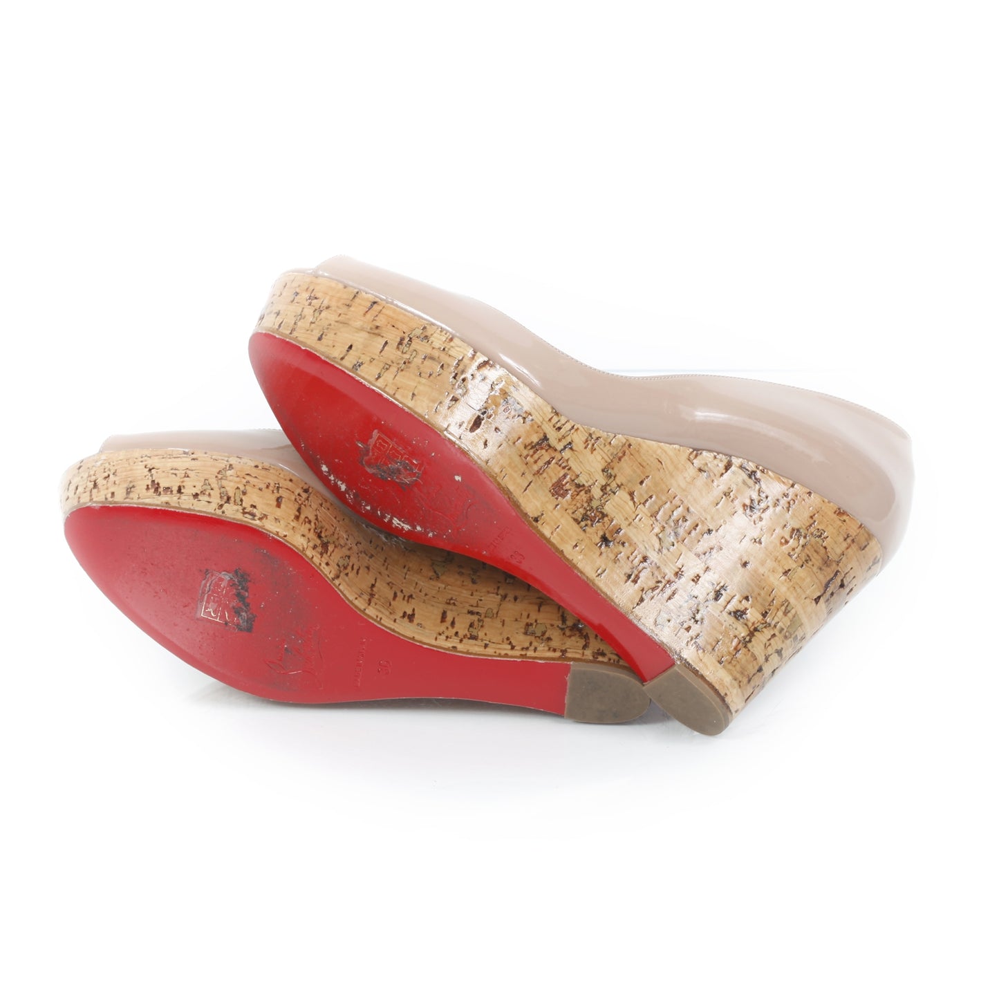Cork Une Plume 100 Wedges 36 Nude
