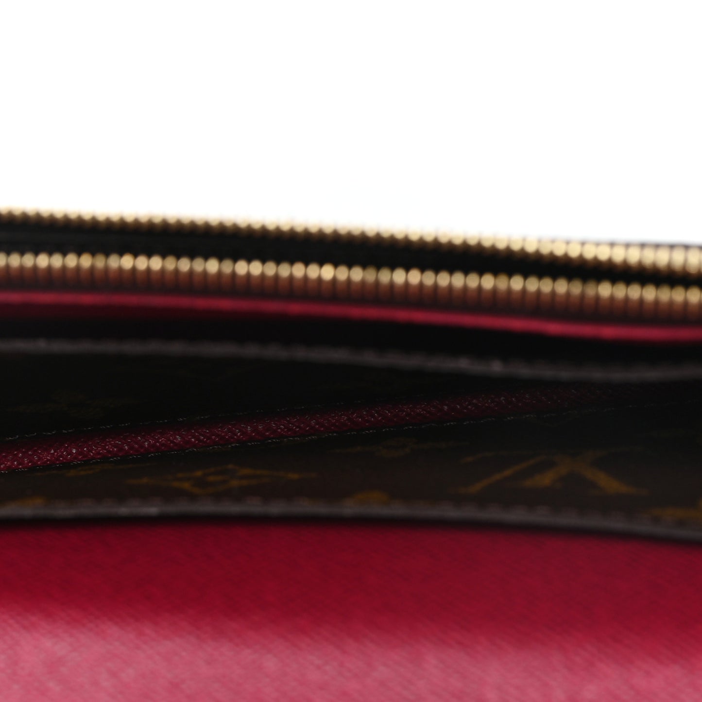 Monogram Emilie Wallet Fuchsia