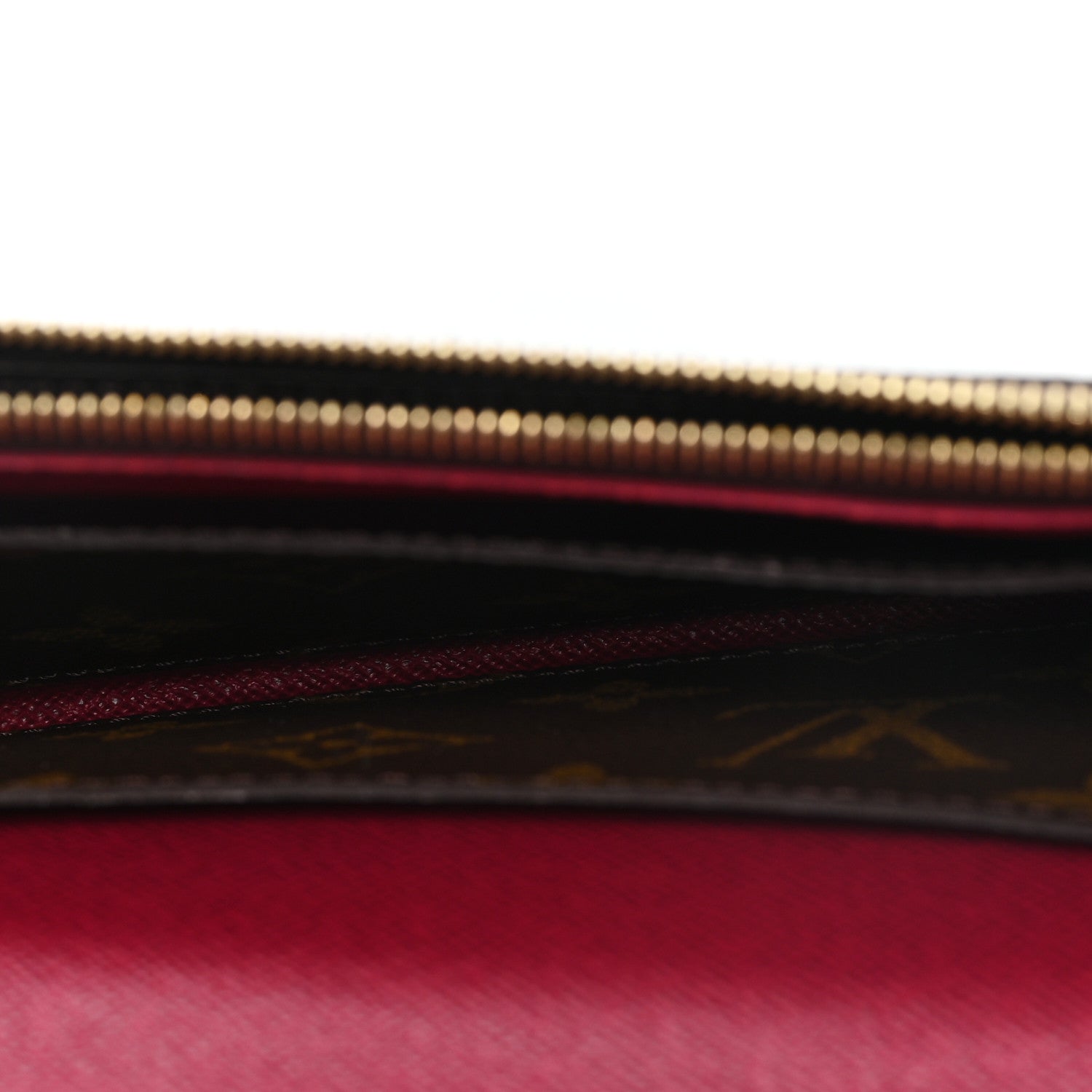 Louis Vuitton Monogram Emilie Wallet Fuchsia 5 of 6