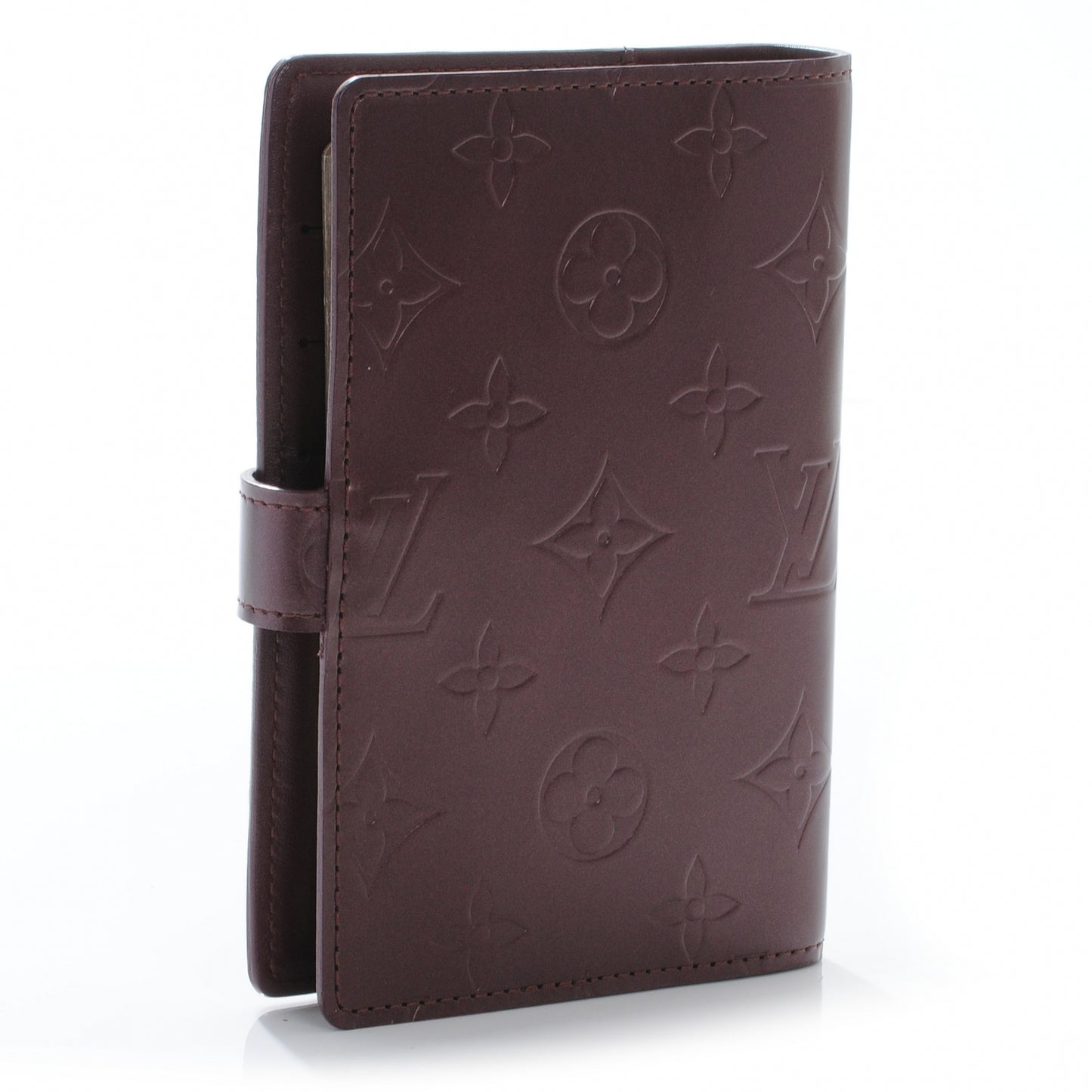 Mat Monogram Small Ring Agenda Violet