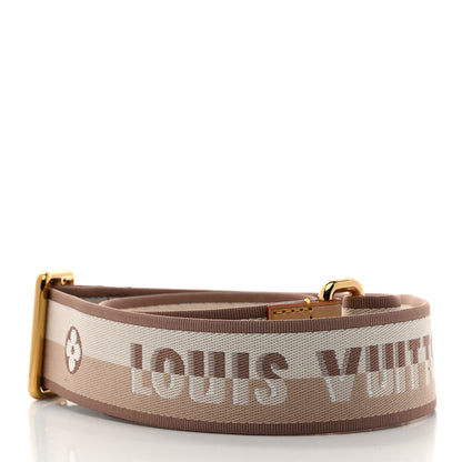 Louis Vuitton Jacquard Speedy Bandouliere 20 Shoulder Strap Beige 2 of 4