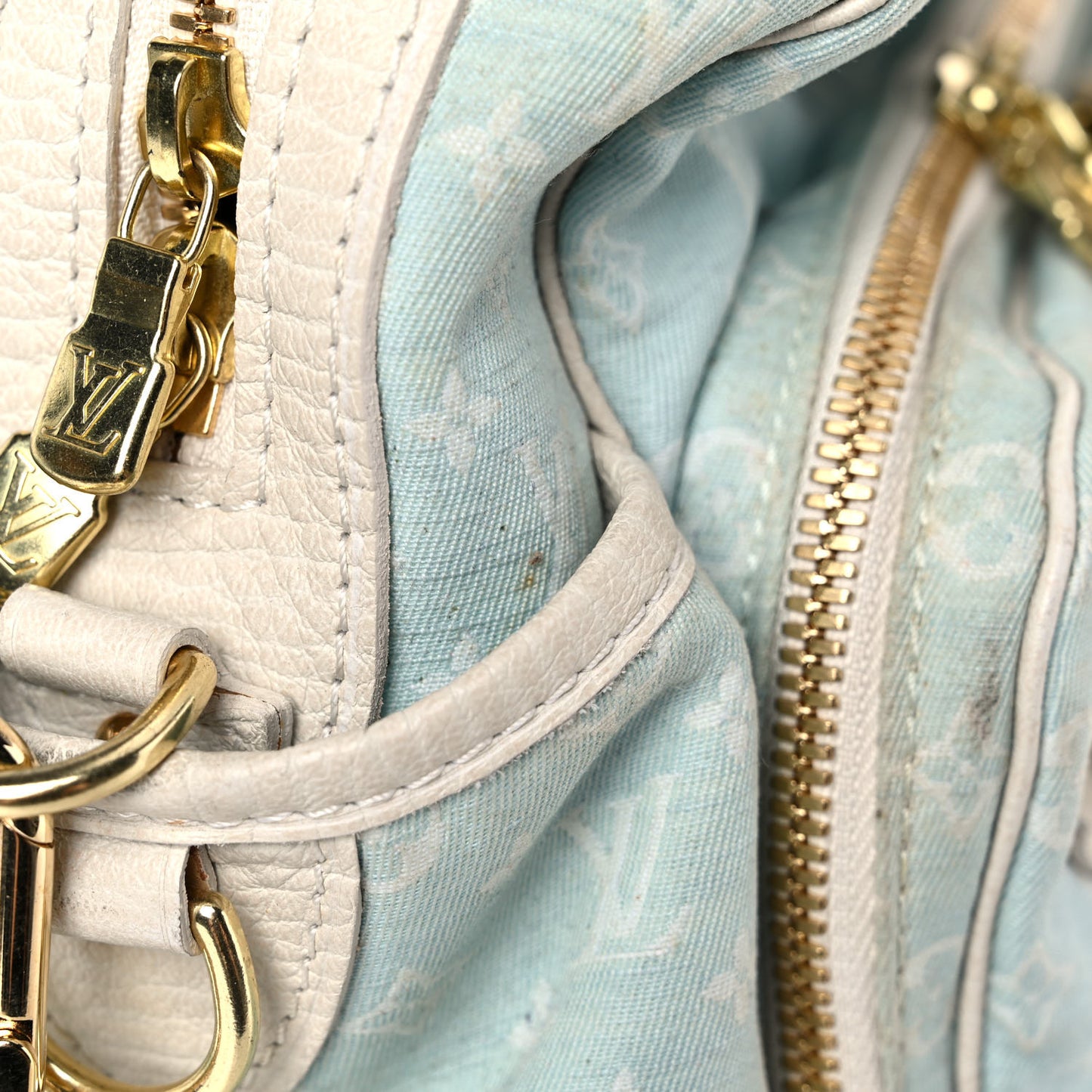 Mini Lin Sac a Langer Diaper Bag Blue