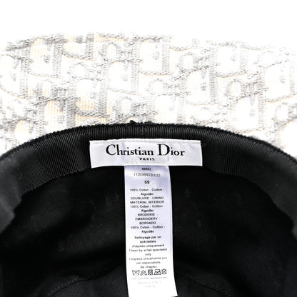 Christian Dior Oblique Bucket Hat 59 Grey 8 of 9