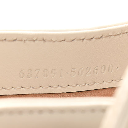 Gucci Boarded Dyana Lux Calfskin Mini Jackie 1961 Hobo Mystic White 9 of 11