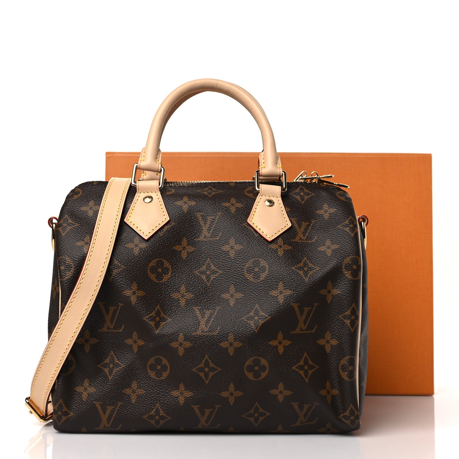 Louis Vuitton Monogram Speedy Bandouliere 25 9 of 9