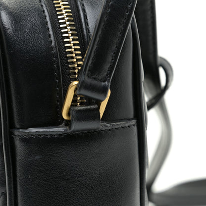 Saint Laurent Calfskin Matelasse Monogram Lou Camera Bag Black 12 of 14