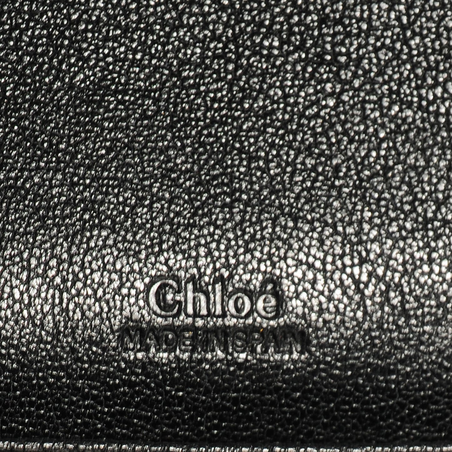 Leather Ghost Long Zipped Wallet Navy