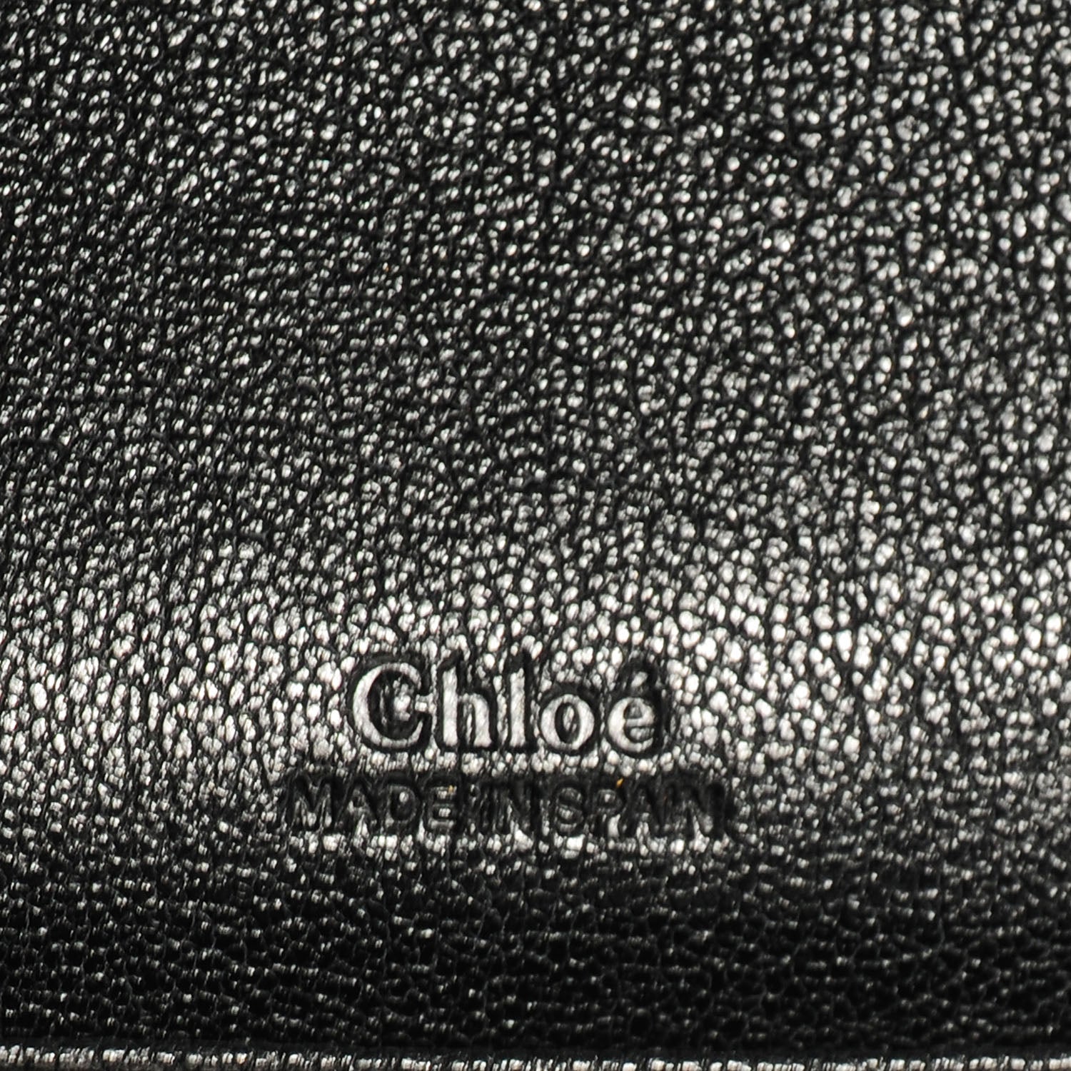 Chloe Leather Ghost Long Zipped Wallet Navy 6 of 8