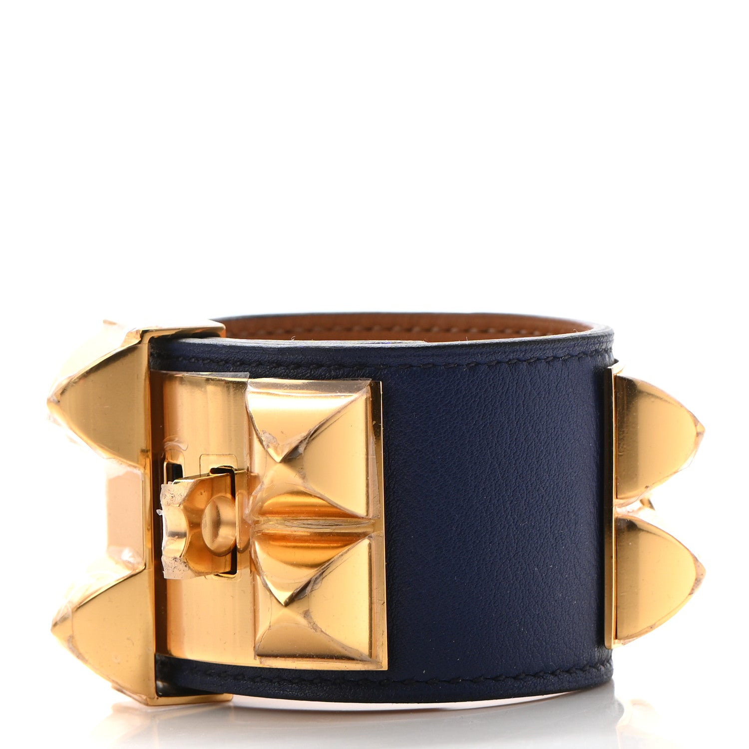 Hermes Swift Collier de Chien CDC Bracelet S Bleu Saphir 3 of 10