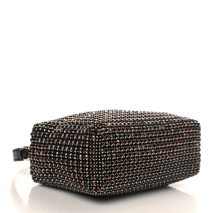 Alexander Wang Mesh Crystal Rhinestone Mini Heiress Pouch Cola 3 of 8