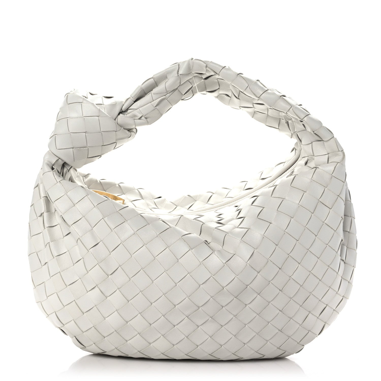 Bottega Veneta Nappa Intrecciato Teen Jodie Hobo White 1 of 8