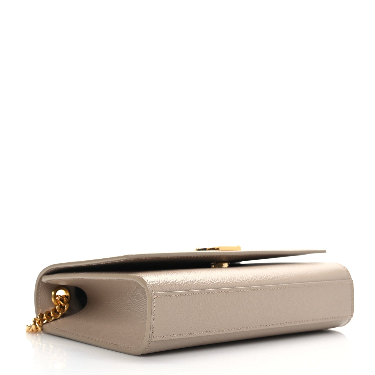 Saint Laurent Grain De Poudre Small Monogram Kate Satchel Nude Powder 4 of 9