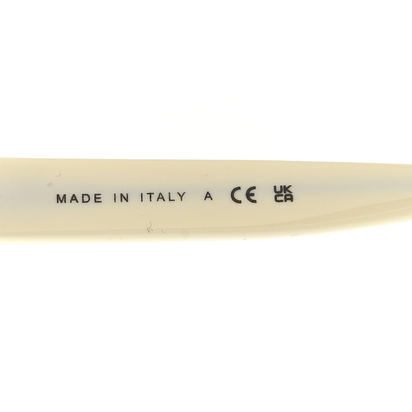 Acetate Pearl Cat Eye CC Sunglasses 5481-H-A White White