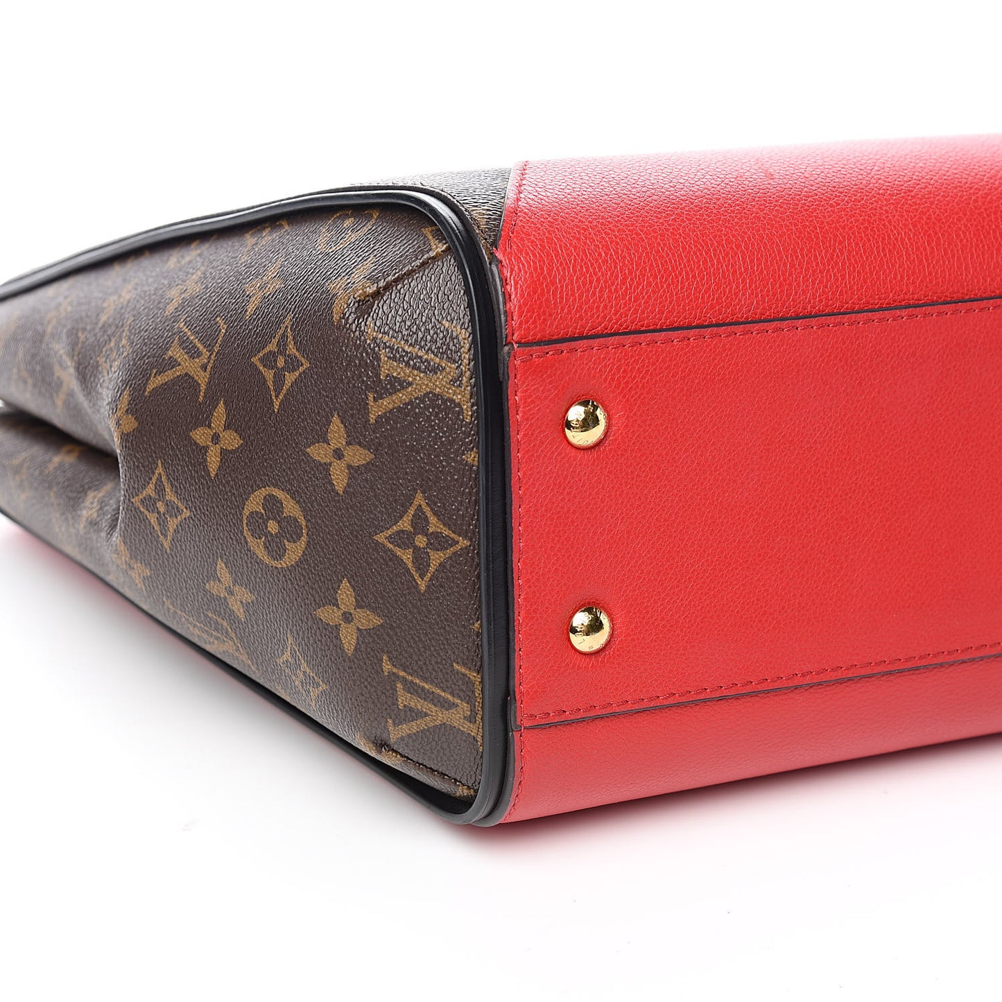 Calfskin Monogram Kimono Tote Cherry