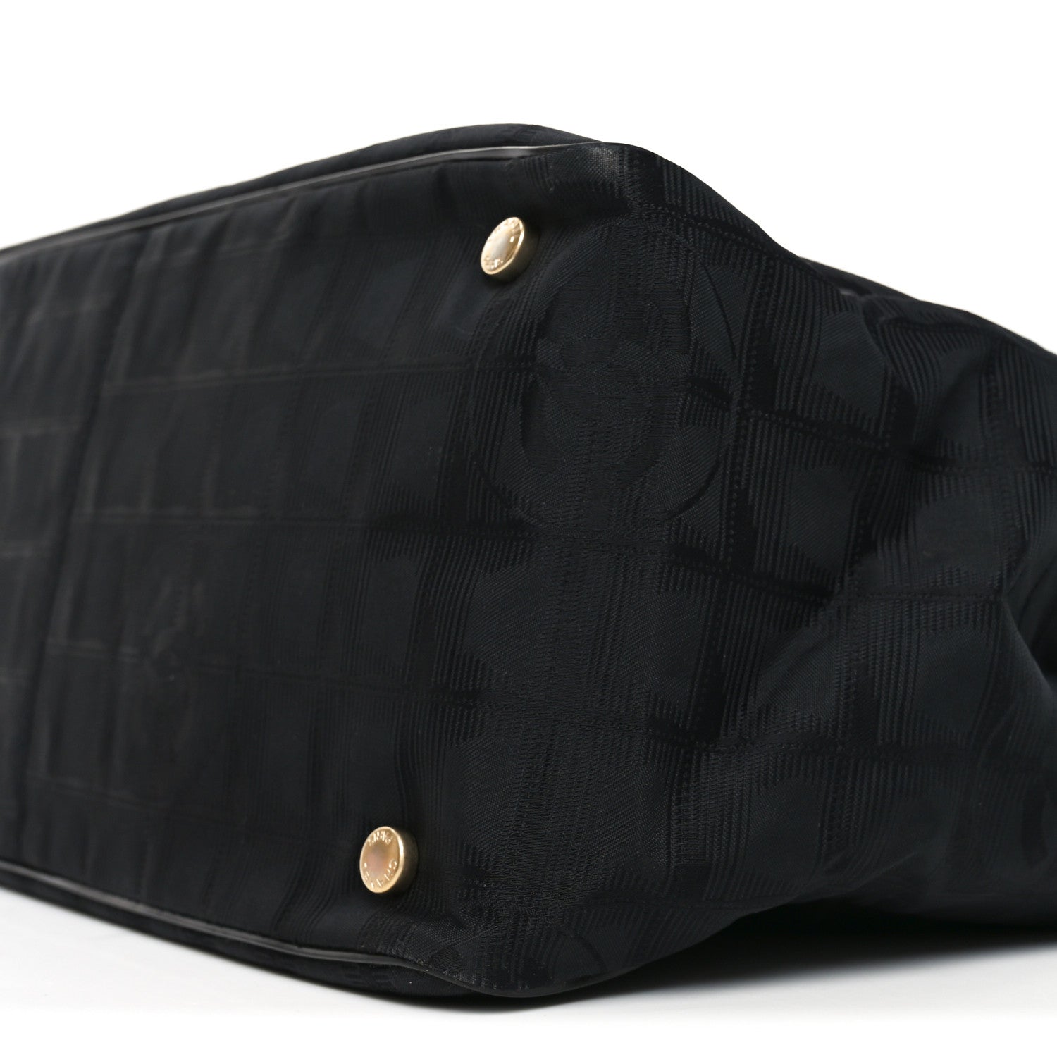 Chanel Nylon Large Travel Tote Black 10 of 10