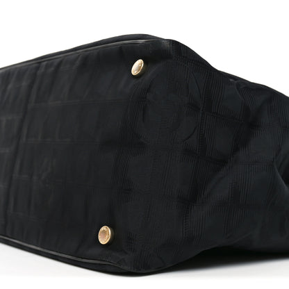 Chanel Nylon Large Travel Tote Black 10 of 10