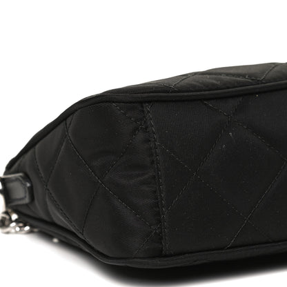 Prada Nylon Tessuto Impuntu Quilted Crossbody Bag Black 10 of 11