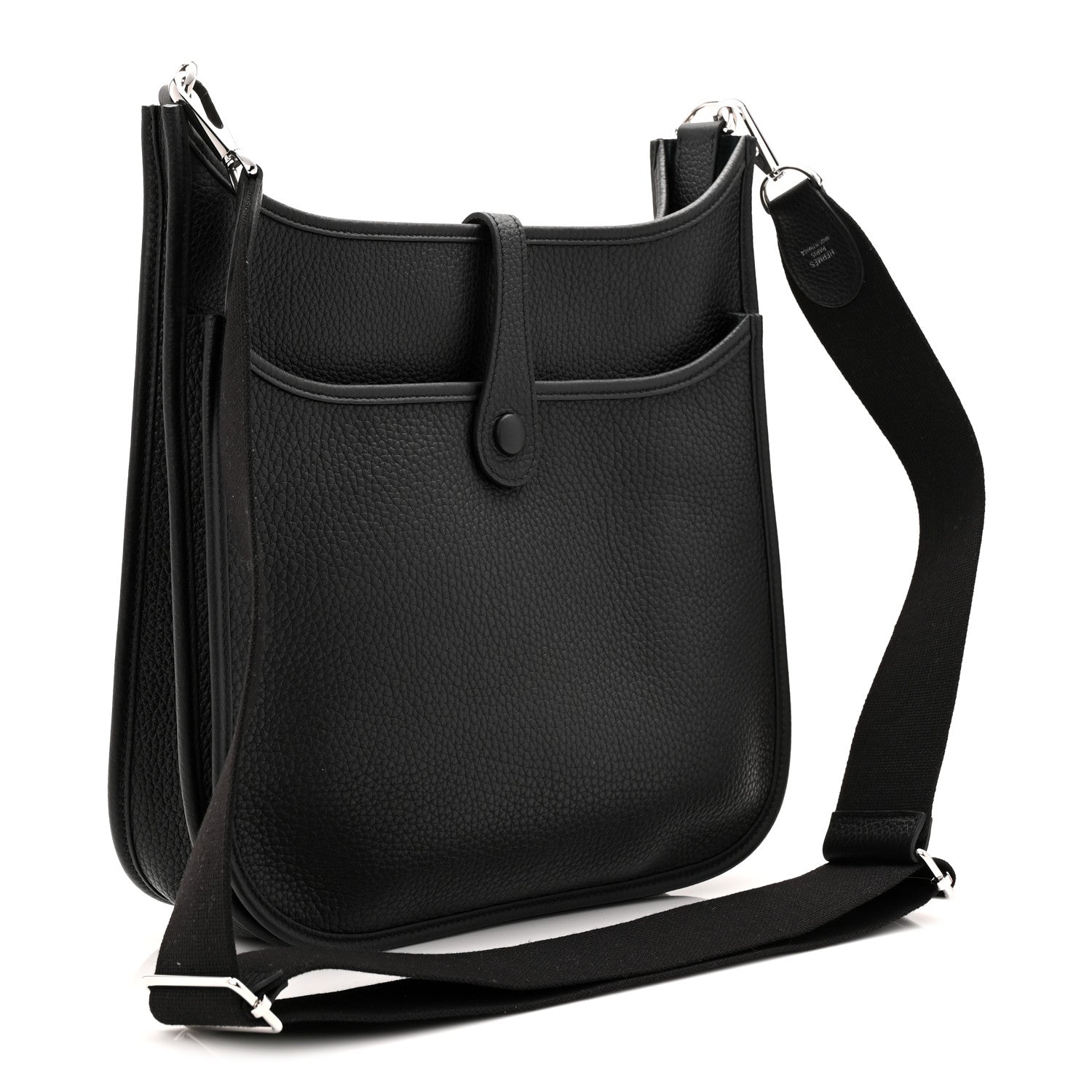 Hermes Taurillon Clemence Evelyne III PM Black 3 of 11
