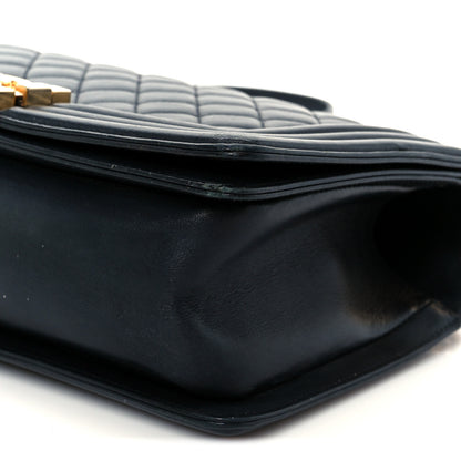 Chanel Calfskin Quilted Medium Boy Flap Black 20 of 21