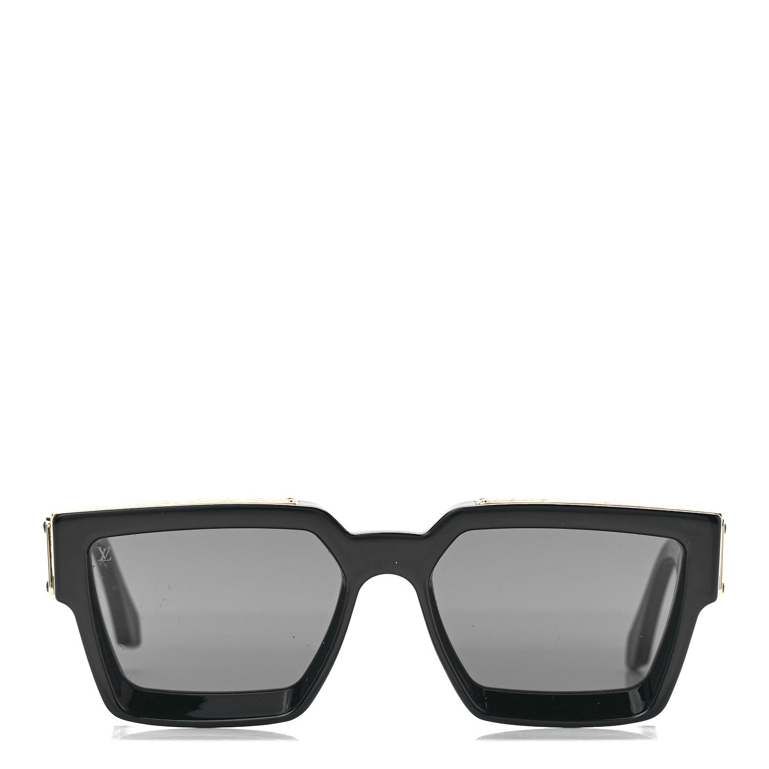 Louis Vuitton Acetate 1.1 Millionaires Sunglasses Z1165E Black 2 of 8