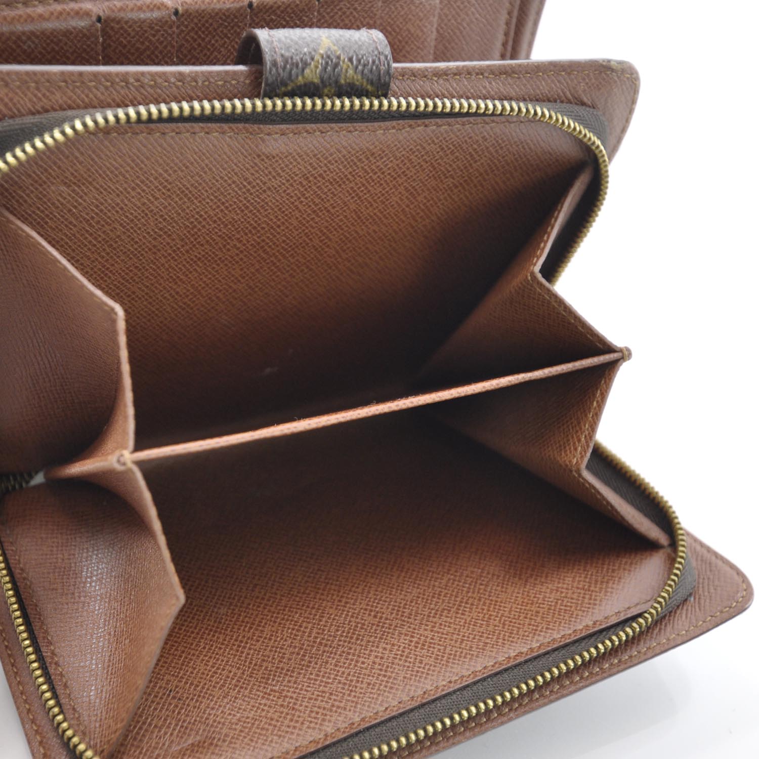 Louis Vuitton Monogram Large ID Credit Card Zippy Wallet 7 of 9