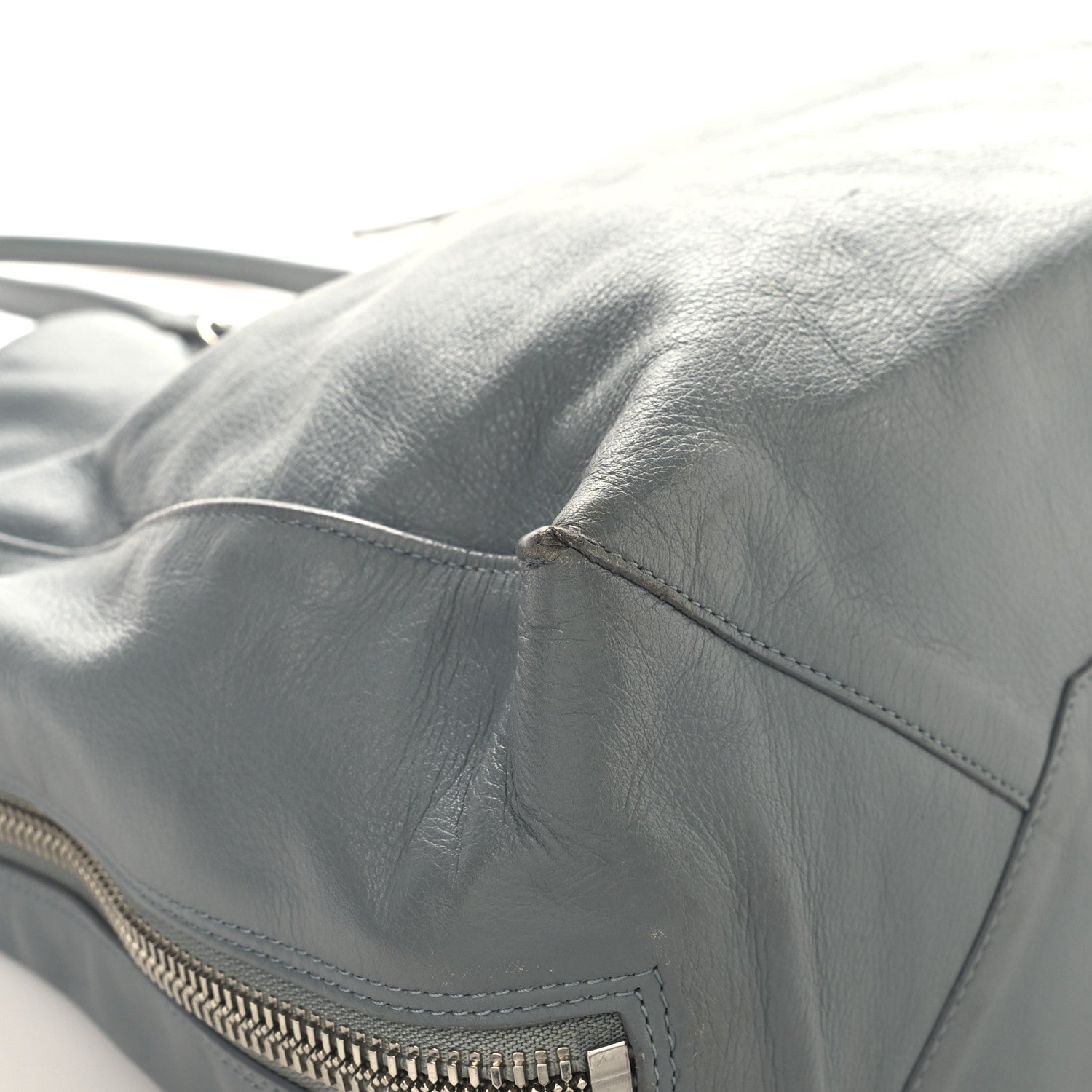 Balenciaga Veau Papier A4 Zip Around Tote Grey 11 of 14