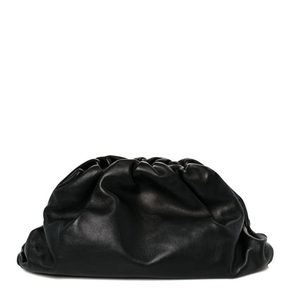 Bottega Veneta Smooth Butter Calf The Pouch Oversized Clutch Black 1 of 11