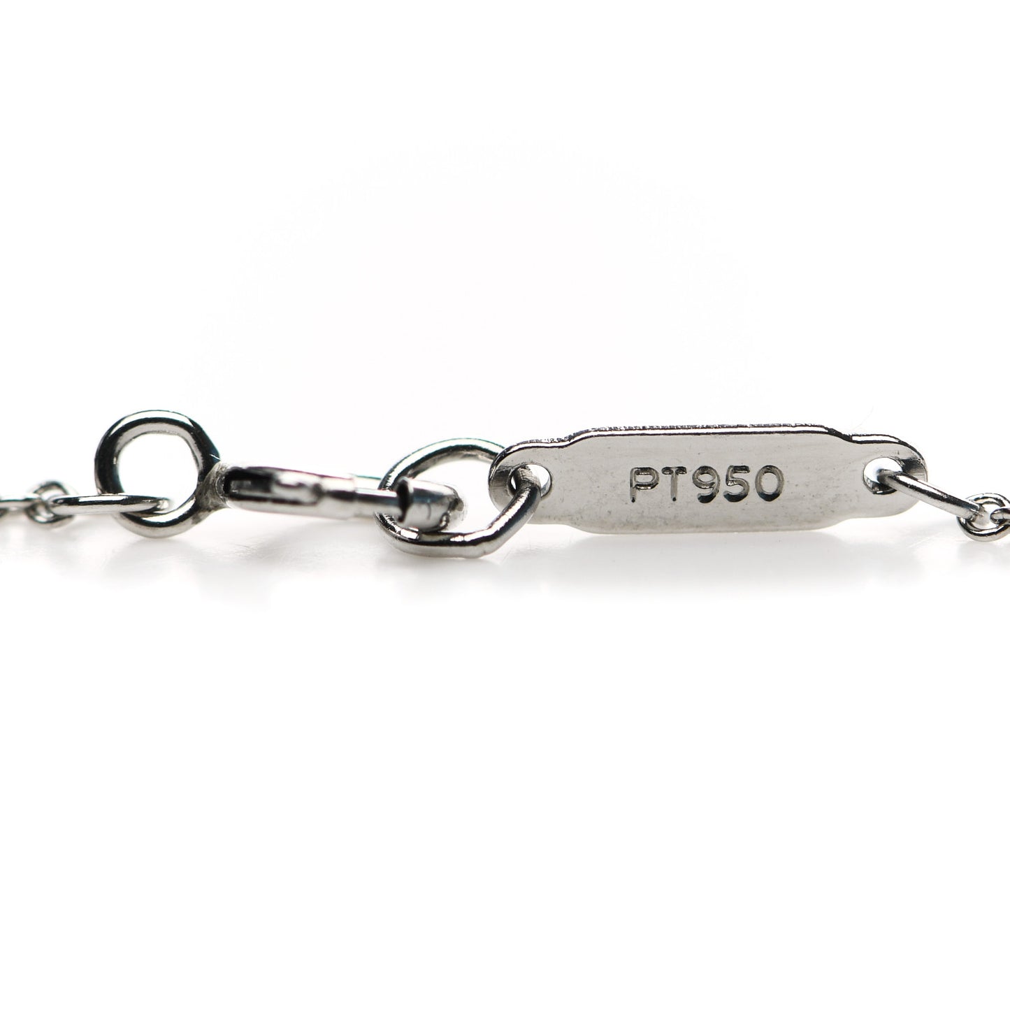 Platinum Diamond Small Heart Pendant Necklace