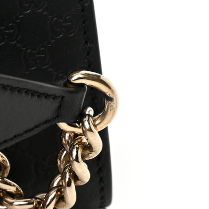 Gucci Microguccissima Medium Emily Chain Shoulder Bag Black 14 of 14