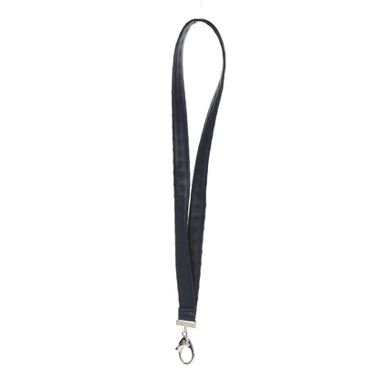 Chanel Lambskin Quilted Lanyard Key Holder Necklace Navy 3 of 4