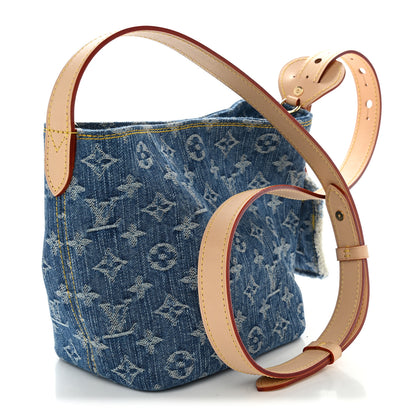 Louis Vuitton Monogram Denim All In BB Blue 3 of 10