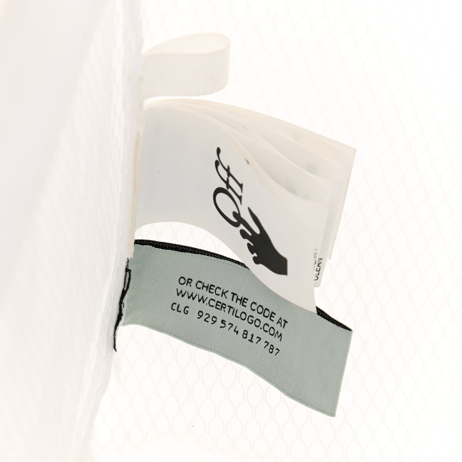 Off-White Nylon Sculpture Tote Bag White 6 of 11