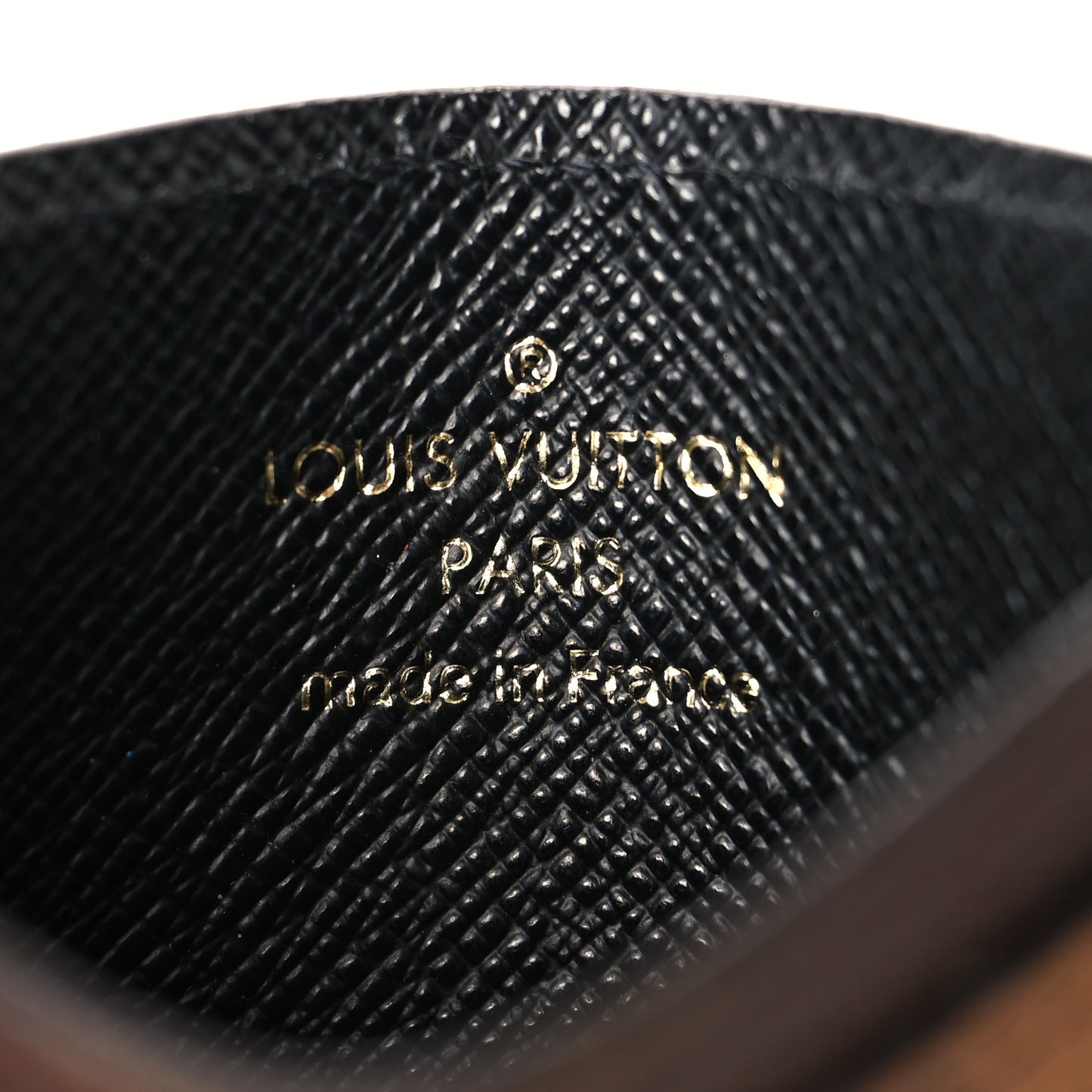 Reverse Monogram Card Holder