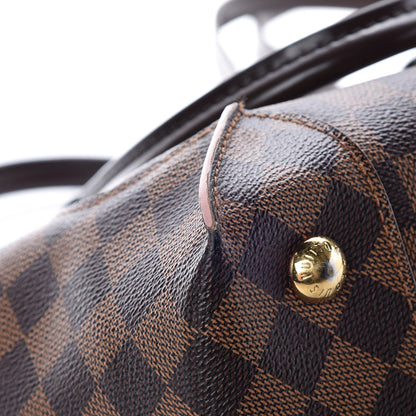 Louis Vuitton Damier Ebene Caissa Tote PM Rose Ballerine 12 of 12