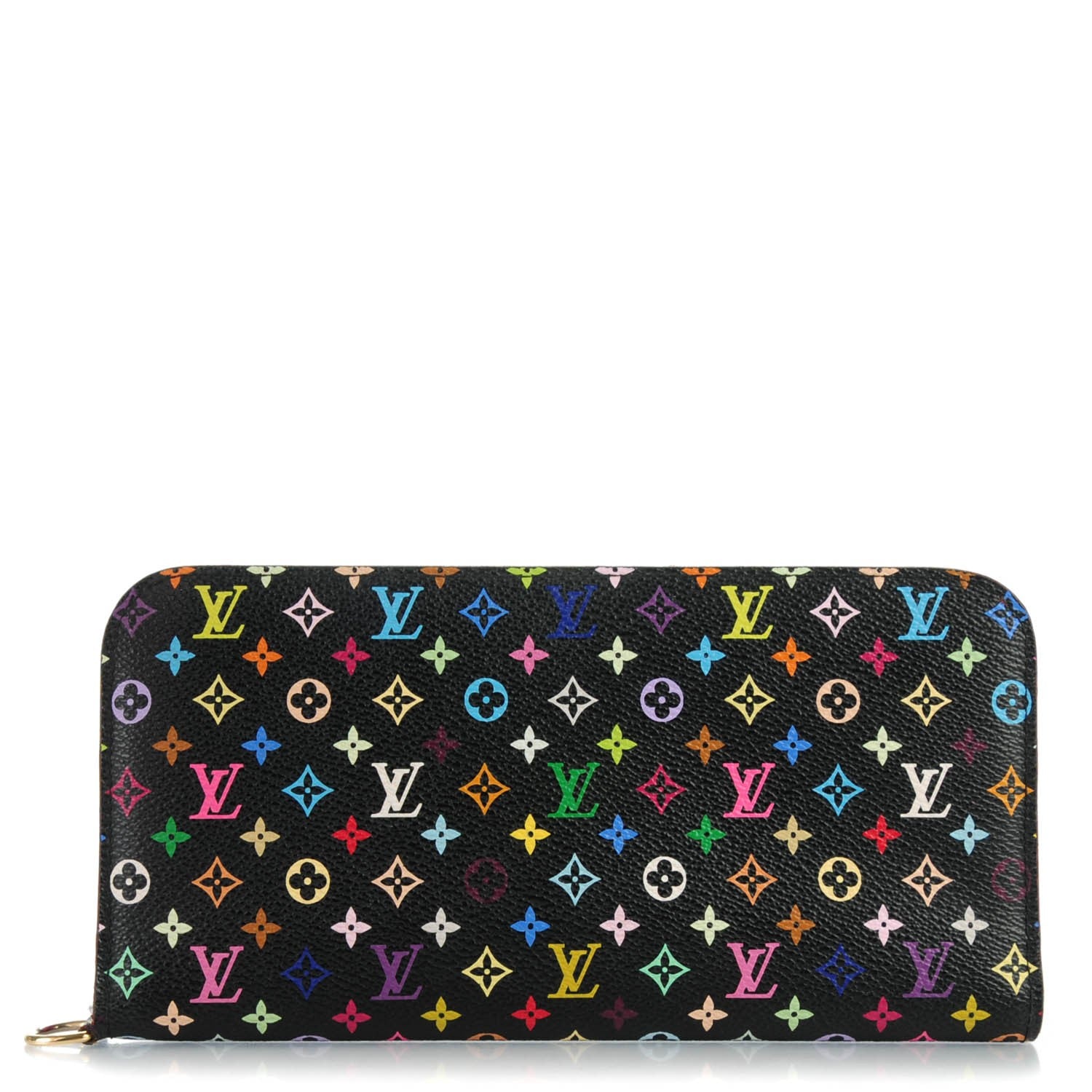 Louis Vuitton Monogram Multicolor Insolite Wallet Black Grenade 1 of 8